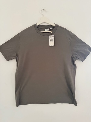 T-shirt 100% βαμβάκι regular fit γκρι μέγεθος XL καινούργιο
