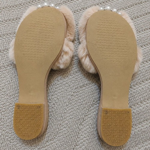 Galleria Di Scarpe women's leather mules size 41 like new beige