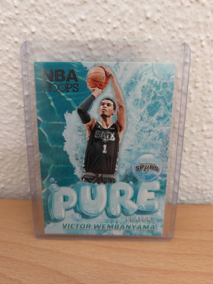 Victor Wembanyama Pure Players Insert Panini NBA Hoops κάρτα μπάσκετ