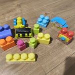 Baby building blocks set, 12 pieces