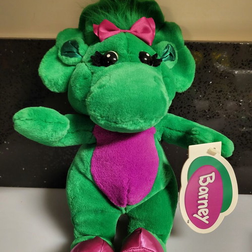 Baby Bop plush new from Barney & Friends Hasbro Playskool 1997