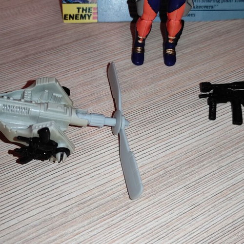 G.I.JOE Annihilator (v1) 1989 action figure used, complete with accessories