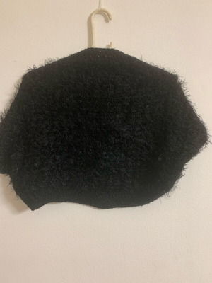 Bolero knitted wool black like new