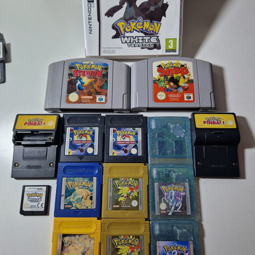 Συλλογή παιχνιδιών Pokemon σαν καινούργια, Nintendo Game Boy και DS