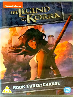 The Legend of Korra Book Three: Change DVD, sealed