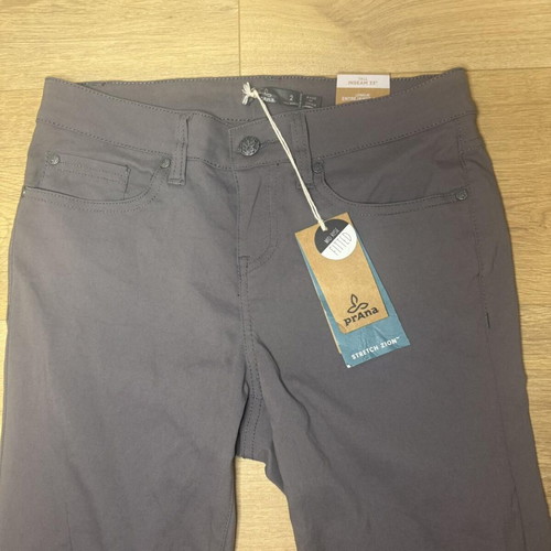 prAna Briann Womens Jeans Size 2 Tall 33” Inseam Mid Rise Moonrock New