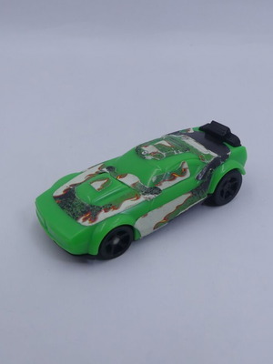 Hot Wheels Nestle 2013 green used 8 cm diecast car