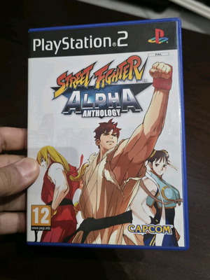 Ps2 Street Fighter Alpha Anthology like new