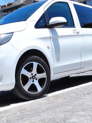 Mercedes Vito 2015 μεταχειρισμένο, πετρελαιοκίνητο πολυμορφικό άσπρο