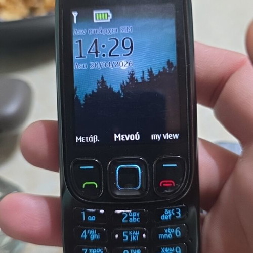 Nokia 6303i Classic like new, Greek menu, black