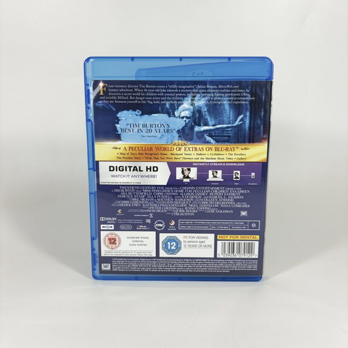 Miss Peregrine’s Home for Peculiar Children Blu-ray like new with English subtitles