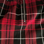 Marks & Spencer plaid skirt for girls 10-12 years, black and red