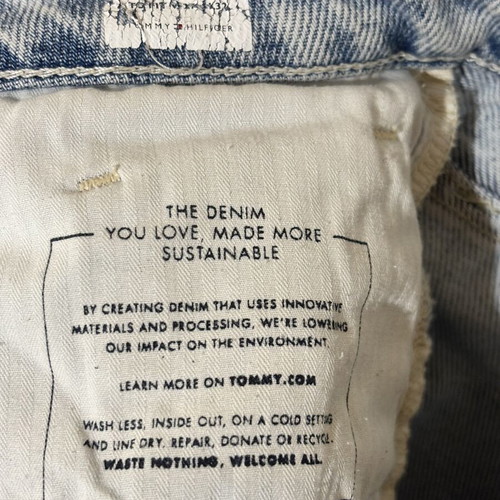 Tommy Hilfiger straight ankle jeans like new, light blue