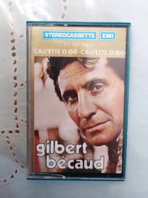 Gilbert Becaud cassette used, pop