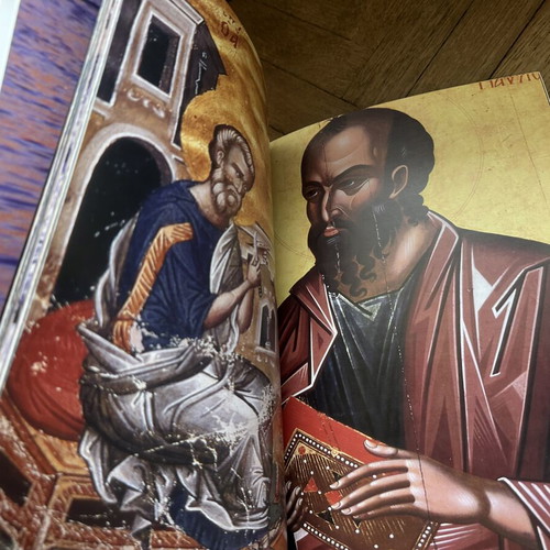 Religious books like new, 3 volumes about Panagia, Hagia Sophia, Mount Athos