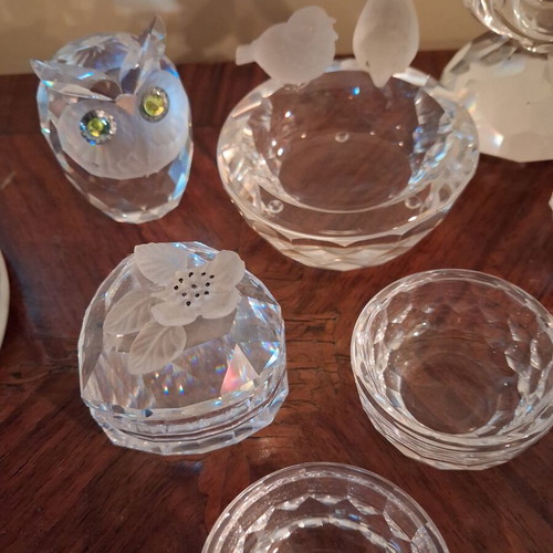 Swarovski crystal decorations like new