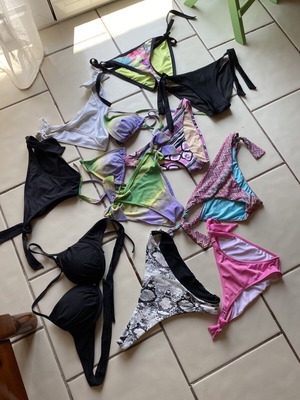 Med swimwear pack s/m colorful like new