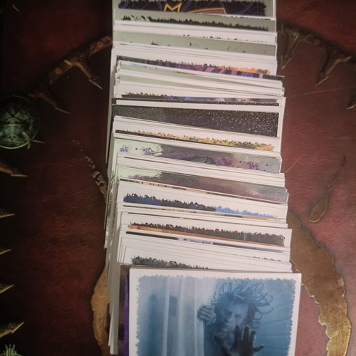 Panini Wednesday sticker set with 180 stickers new