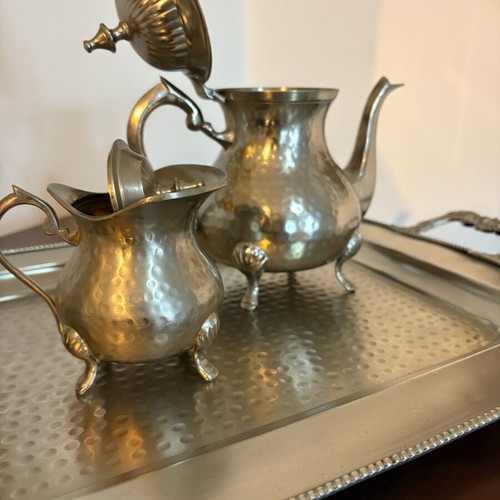 Handmade tray from India like new