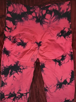 Shein modern push up leggings, pink, size S