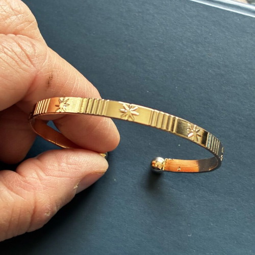 Women's gold-plated bracelets new, gold color