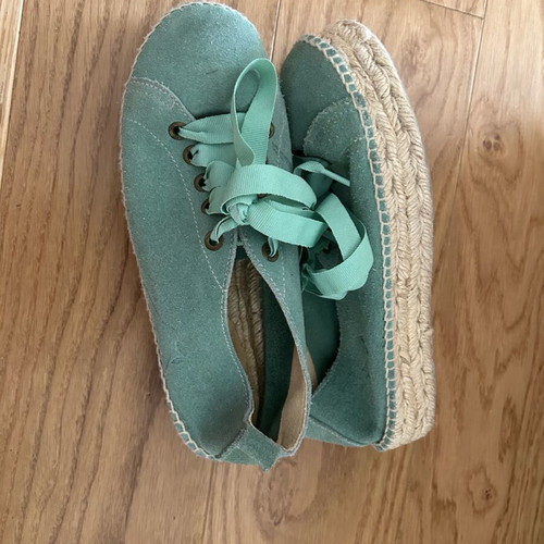 Manebi espadrilles size 38 like new, worn lightly
