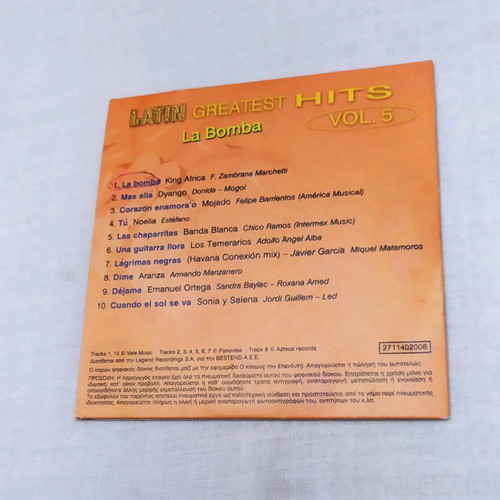 Latin CD like new