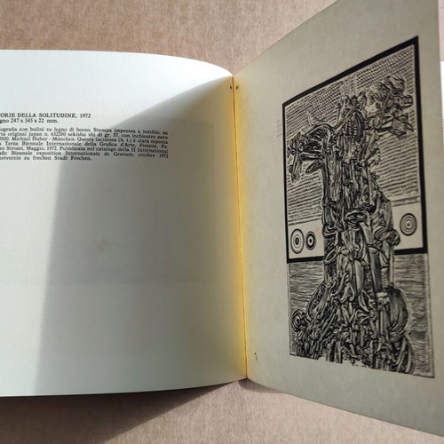 Petros Papavassiliou Engraved Works book used, Italian