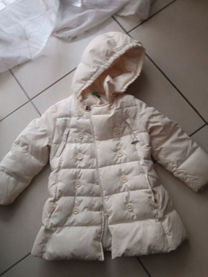Benetton girls' jacket like new, size 98 cm