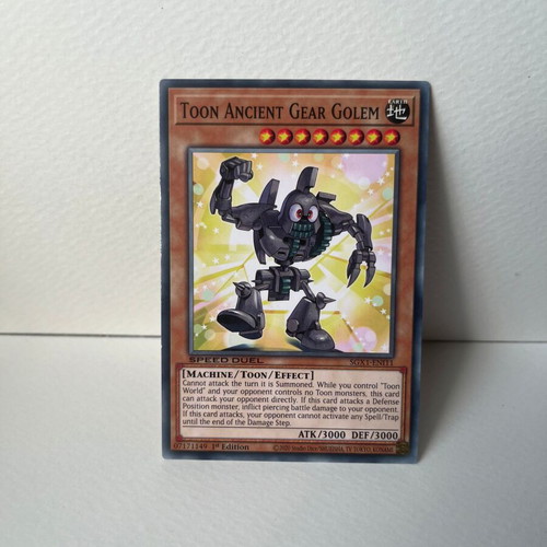Toon Ancient Gear Golem Yu-Gi-Oh Card - 0,54 - Vendora.cy Toon Ancient Gear Golem Yu-Gi-Oh Card - 0,54 - Vendora.cy