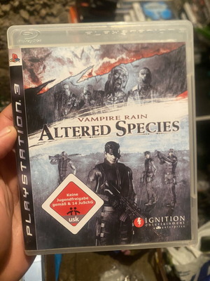 Vampire Rain Altered Species PlayStation 3 game like new