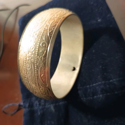 Silver bracelet used