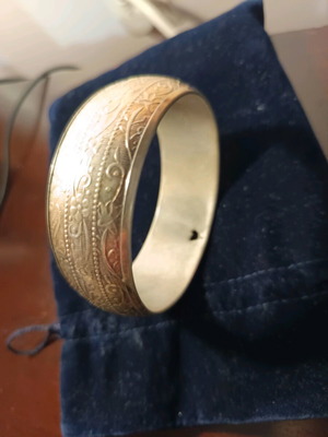 Silver bracelet used
