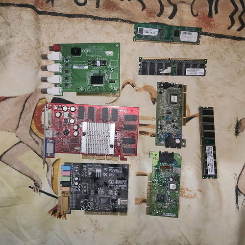 Computer motherboards used for collection or decor