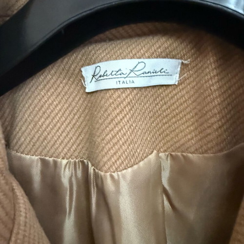 Camel coat-jacket like new Italian genuine from Milan
