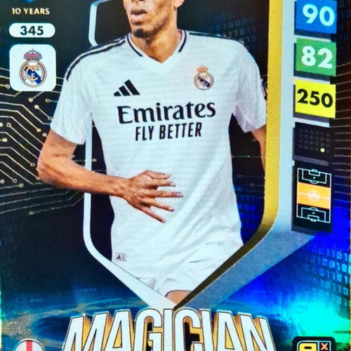 Jude Bellingham Adrenaline XL 2025 Magician card new