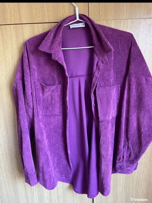 Sac and Co set like new, purple, medium pants, one size top