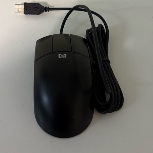 Microsoft Wireless IntelliMouse Explorer 2.0 with receiver and unused HP wired mouse