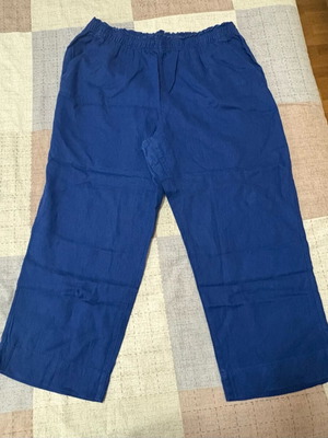 H&M pants used, blue, size XL