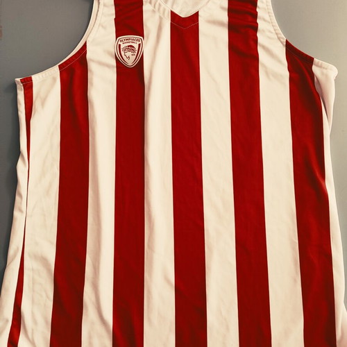 Olympiacos Basketball Jersey used, official merchandise, large