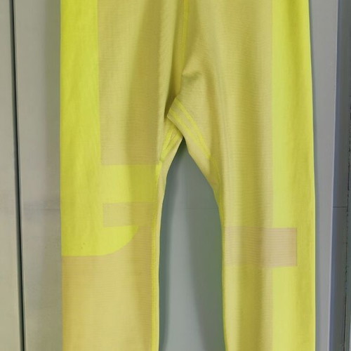 Nike Tech Pack running leggings used, neon yellow, size L