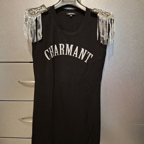 Denny Rose sleeveless blouse black like new, size M