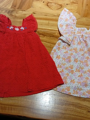 Dresses for 1 1/2 years 86cm like new