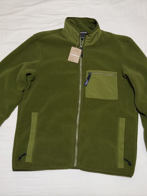 Patagonia Synchilla Fleece Jacket new with tags, pond green, size L