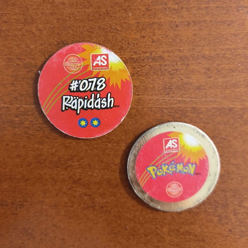 Pokémon AS tazos used, pack of 20