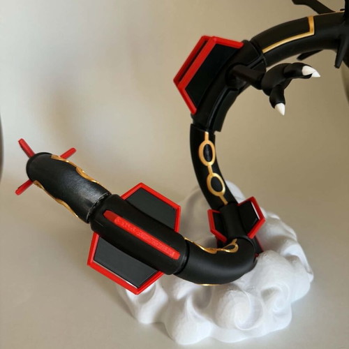 Pokemon Rayquaza 3D Printed Miniature like new