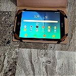  Tablet Samsung Galaxy TAB A 9,7'' SM - T555 16 GB. Wi Fi. Καινούργιο. Σχεδόν αμεταχείριστο. Με θήκη sport αναδιπλούμενη η οποία κρατά το tablet για να στέκεται μπροστά μας σε 3 θέσεις.