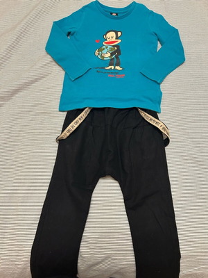 Αγορίστικο σετ Paul Frank και Zara σαν καινούργιο, 3-4 ετών, τιρκουάζ και μαύρο