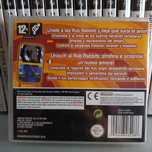 Project Rub Nintendo DS game