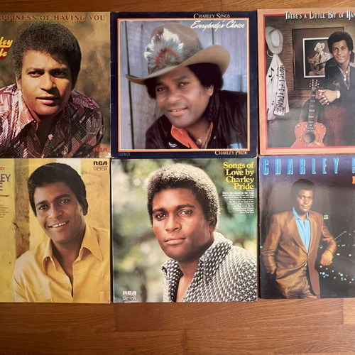 Charley Pride vinyl record collection used, pack of 14, country